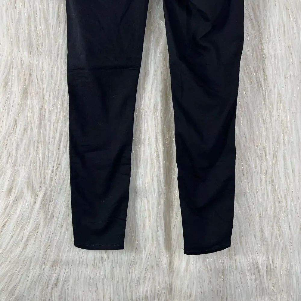 J Brand Super Skinny Skinny Pitch Low Rise Leggings Jeggings Jeans Black Stretch - Picture 6 of 11